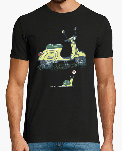 Snail and vespa shirt t-shirt
