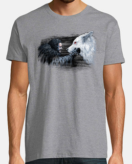 snow y fantasma camiseta