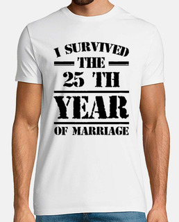 sobreviví el año 25 del matrimonio