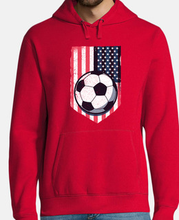 Soccer American Flag 4th of July