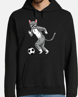 Soccer Player Cat Lover Pet Kittens Men