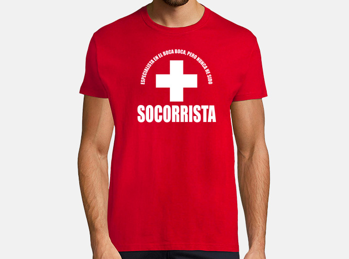 Camiseta socorrista boca a boca laTostadora