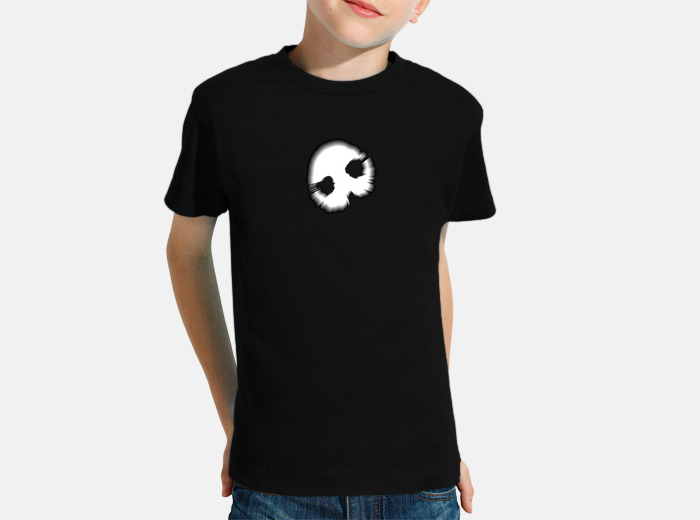 Camisetas niños soisloscerdos negra niña-o