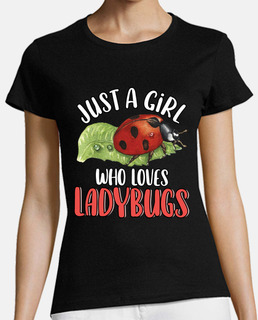 solo una chica que ama las mariquitas insecto lindo insecto entomólogo