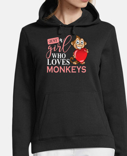 solo una ragazza che ama le scimmie
