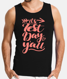 son jour de test yall prof dit test