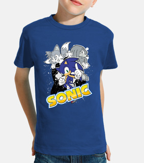 Sonic Camiseta infantil