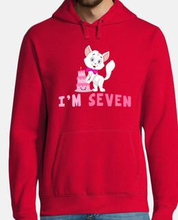 Sono sette gatti kawaii di 7 anni