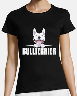 sonriente bull terrier