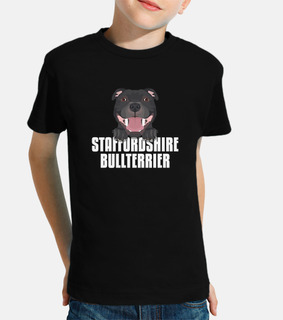 sonriente staffordshire bullterrier