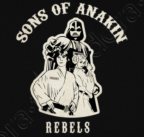 T shirt sons of anakin  282144 Tostadora it