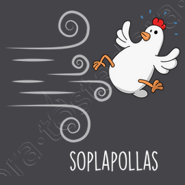 Camiseta soplapollas black | laTostadora