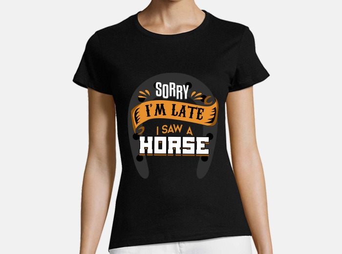 Sorry I'm Late T-Shirt // Funny T-Shirt // Baseball Tee // Casual