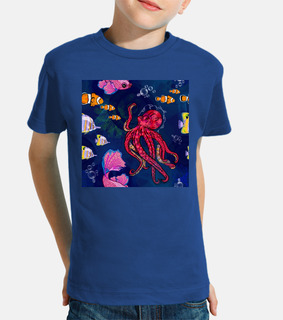 sotto il mare uno spirografo modellato