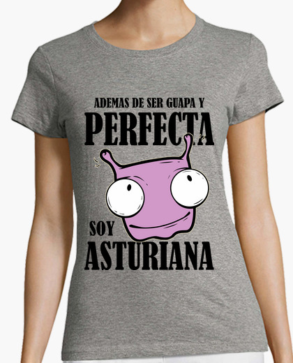 Soy asturiana - Fondo claro - Camiseta
