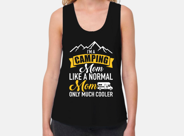 Camiseta Soy Una Mamá Que Acampa Como Una Latostadora 