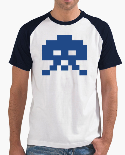 Space invaders pixels t-shirt