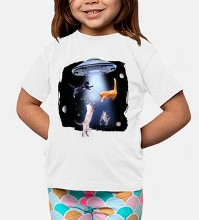 Spaceship Alien Cats Science Fiction