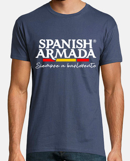 spanish armada - man, short sleeve, denim, extra quality