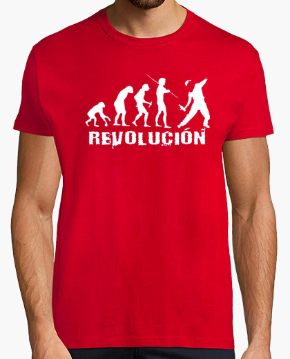 Spanish re-evolution revolution t-shirt