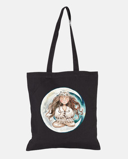 spirit moon tote bag