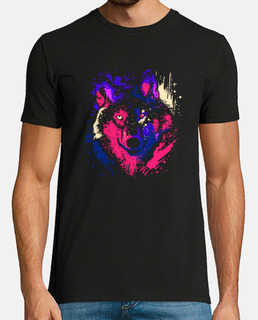 Splash Art Wolf Face Wolves Wolf Lover
