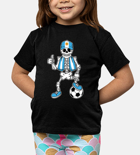 Squelette de fan de football argentin