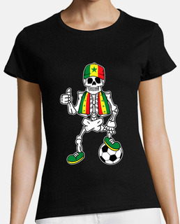 squelette fan de football sénégal