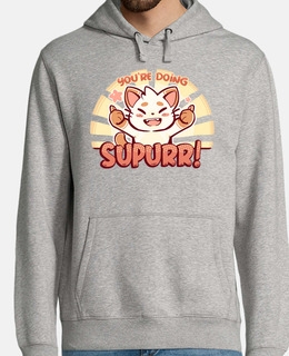 stai facendo supurr - felpa con cappuccio