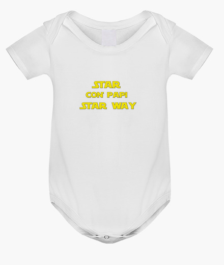 Ropa Infantil Star Wuay Body Bebe Blanco Latostadora