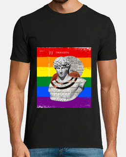 statue grecque Apollon , lgbt, queer, gay pride, 