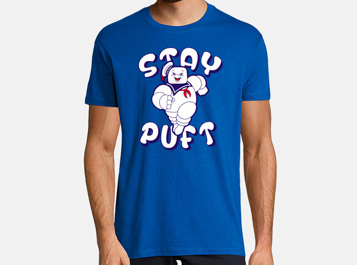 Tee shirt stay puft marshmallow man sos tostadora