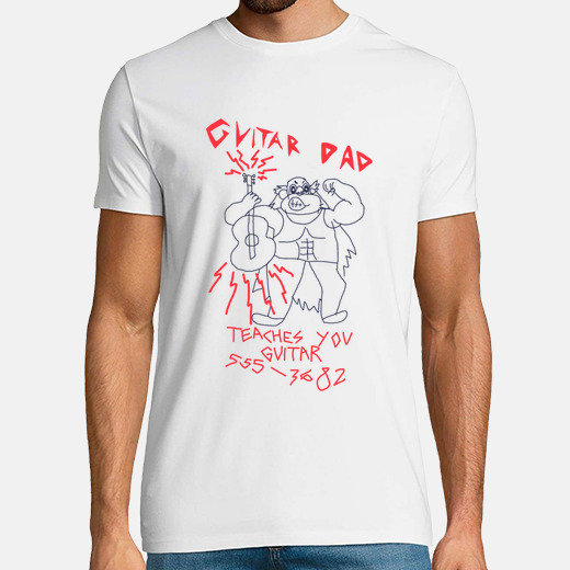 steven universe guitar dad shirt