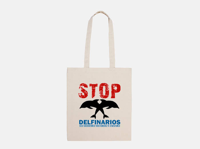 Tote-bags Sos dolphins - Free shipping | Tostadora.com