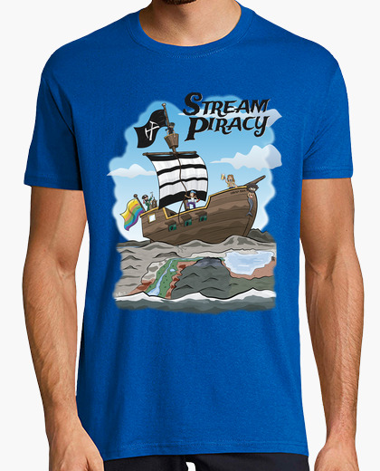 Stream piracy t-shirt