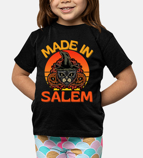 strega halloween gatto nero made in sal