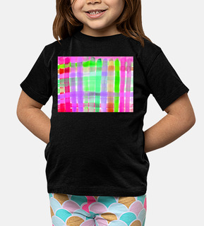 strisce colorate ad acquerello rosa e