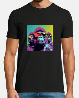 style goril les and y warhol
