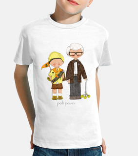 su carl e rusell. t-shirt bambino