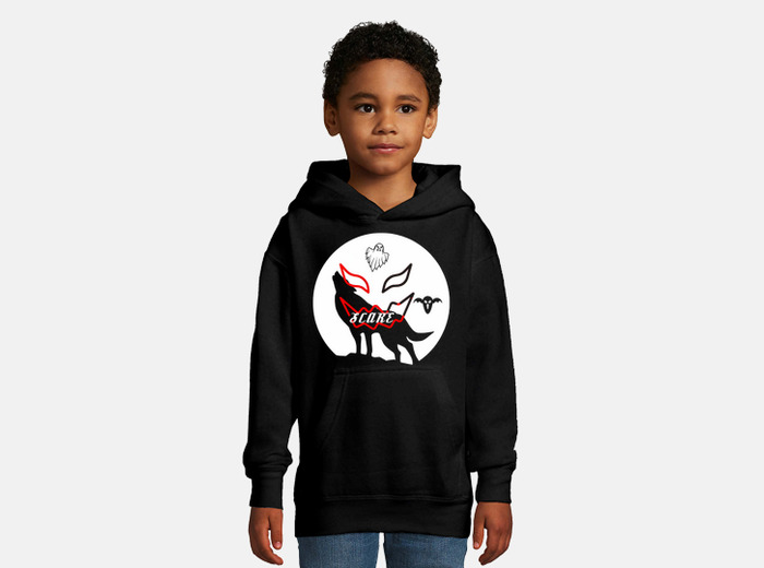 Forro polar negro sales niño