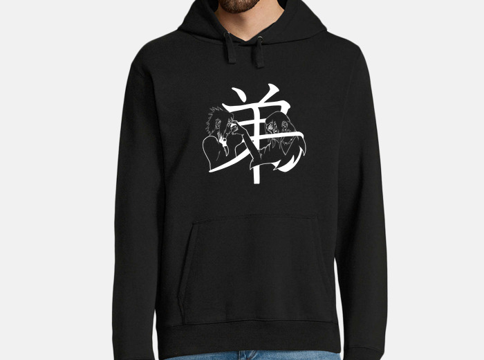 Sudadera con capucha kanji de itachi y laTostadora M xico