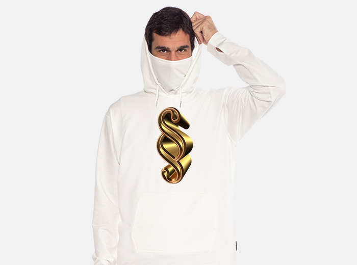 Sudadera con discount cubreboca
