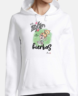 Sudadera con capucha ZenxZen HIERBAS