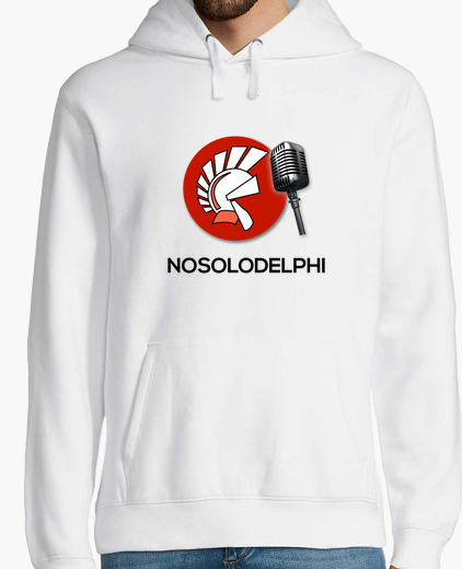 Sudadera Hombre, jersey con capucha, blanco