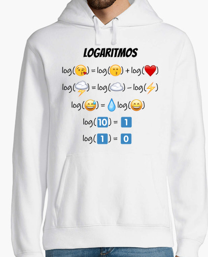 Sudadera Logaritmos Emojis
