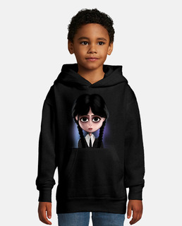 sudadera Miércoles fondo transparente