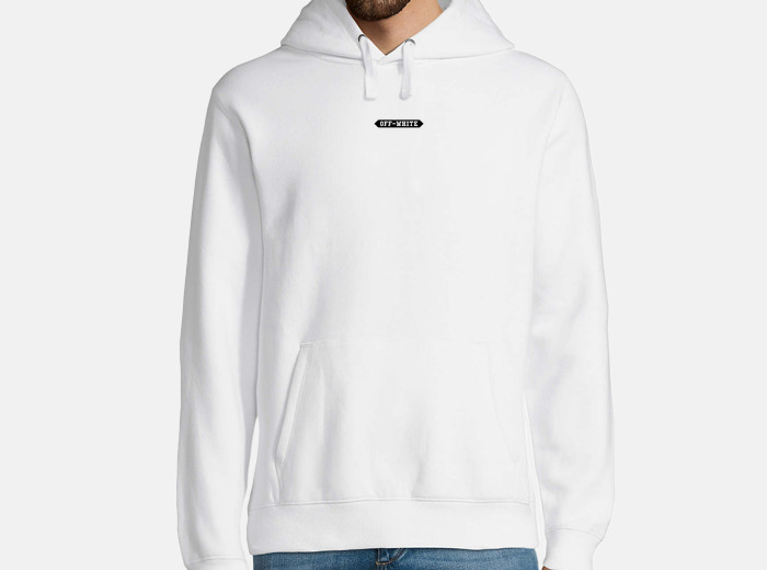 Sudadera off top white blanca