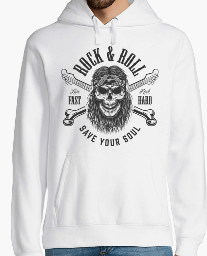 Sudadera Save Your Soul - Negro