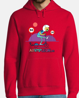 Sudadera sin capucha, negra vomitando