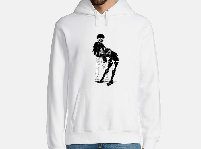 Sudadera tokyo ghoul kaneki con capucha laTostadora